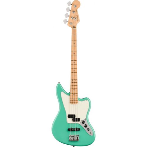  Fender Player Jaguar Bass, Sea Foam Green, Maple Fingerboard