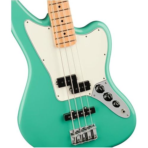  Fender Player Jaguar Bass, Sea Foam Green, Maple Fingerboard