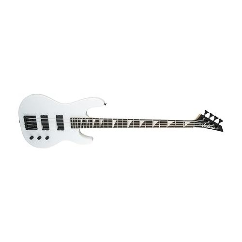  Jackson JS Series Concert Bass JS2 Electric Bass Guitar, Amaranth Fingerboard, Snow White