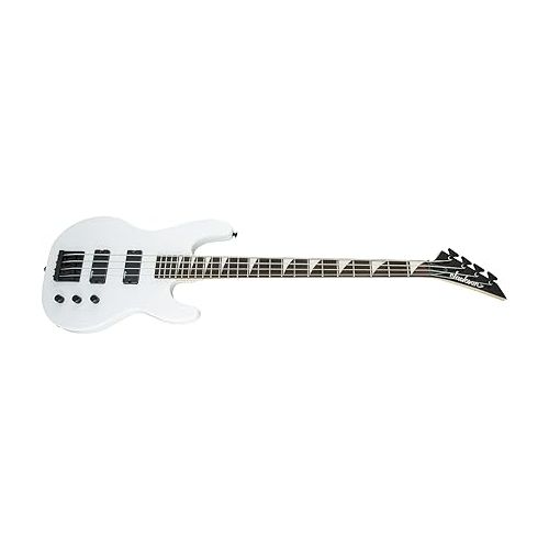  Jackson JS Series Concert Bass JS2 Electric Bass Guitar, Amaranth Fingerboard, Snow White