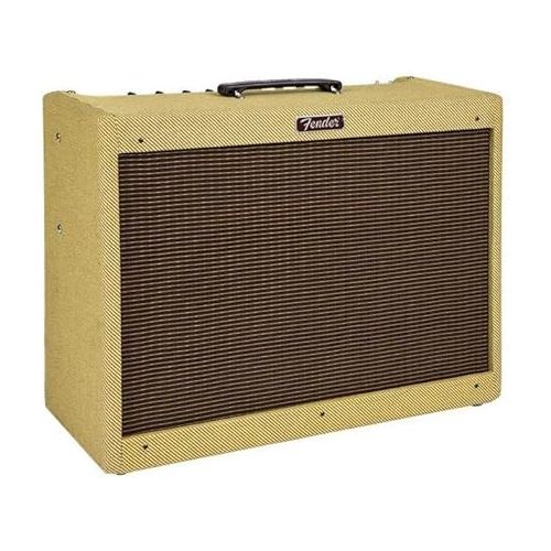  Fender Blues Deluxe Reissue 40-Watt 1x12-Inch Guitar Combo Amp - Tweed, with 2-Year Warranty