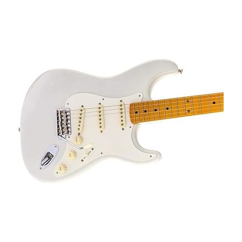 Fender Eric Johnson Stratocaster, Maple Fretboard - White Blonde