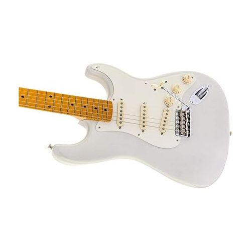  Fender Eric Johnson Stratocaster, Maple Fretboard - White Blonde