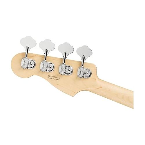  Fender American Performer Precision Bass, Arctic White, Pau Ferro Fingerboard