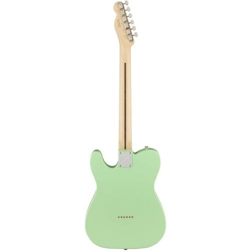  Fender American Performer Telecaster Hum - Satin Surf Green with Rosewood Fingerboard