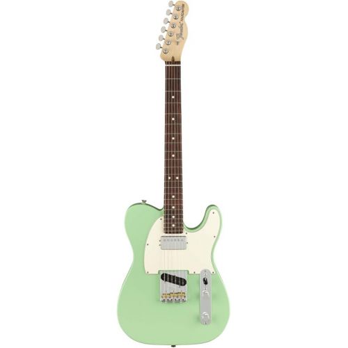  Fender American Performer Telecaster Hum - Satin Surf Green with Rosewood Fingerboard