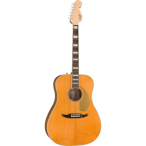  Fender King Vintage Acoustic Guitar, Aged Natural