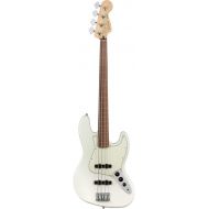 Fender Player Jazz Bass, Polar White, Fretless, Pau Ferro Fingerboard