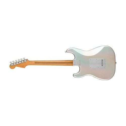  Fender H.E.R. Stratocaster Electric Guitar, with 2-Year Warranty, Chrome Glow, Maple Fingerboard