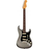 Fender 6 String Solid-Body Electric Guitar, Right, Mercury (0113900755)