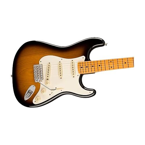  Fender American Vintage II 1961 Stratocaster Electric Guitar, Olympic White, Slab Rosewood Fingerboard