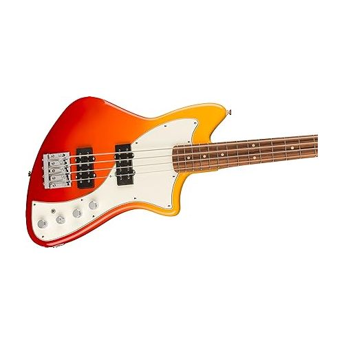  Fender Player Plus Meteora, with 2-Year Warranty Tequila Sunrise, Pau Ferro Fingerboard