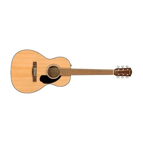  Fender CP-60S Parlor Acoustic Guitar, with 2-Year Warranty, Natural