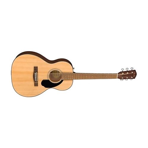  Fender CP-60S Parlor Acoustic Guitar, with 2-Year Warranty, Natural