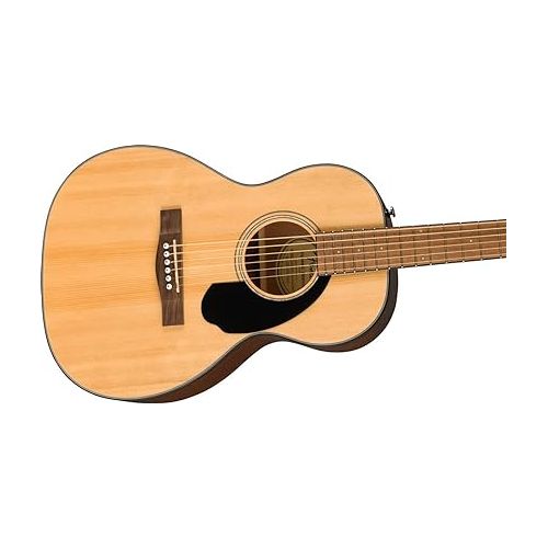  Fender CP-60S Parlor Acoustic Guitar, with 2-Year Warranty, Natural