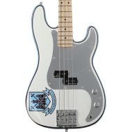 Fender Steve Harris Precision Bass, Olympic White, Maple Fingerboard