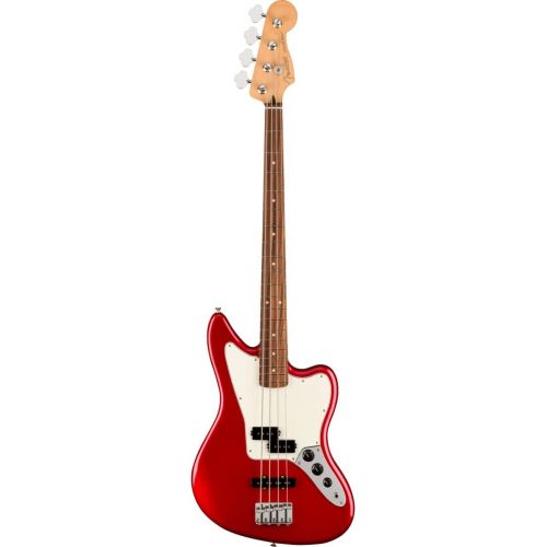  Fender Player Jaguar Bass, Candy Apple Red, Pau Ferro Fingerboard