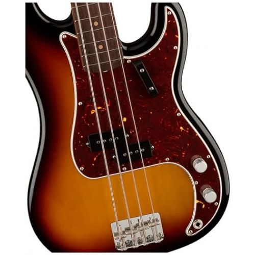  Fender American Vintage II 1960 Precision Bass, 3-Color Sunburst, Rosewood Fingerboard