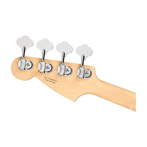  Fender American Performer Mustang Bass, Satin Surf Green, Pau Ferro Fingerboard