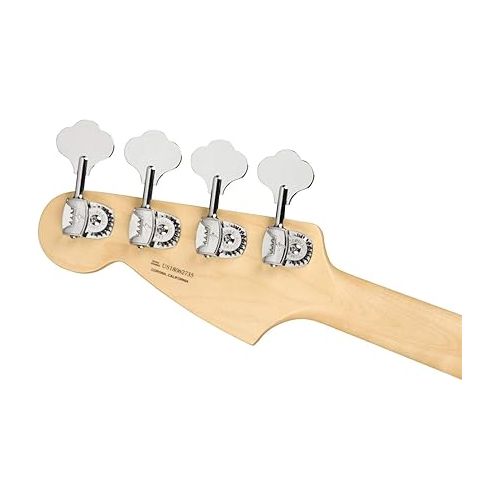  Fender American Performer Mustang Bass, Satin Surf Green, Pau Ferro Fingerboard