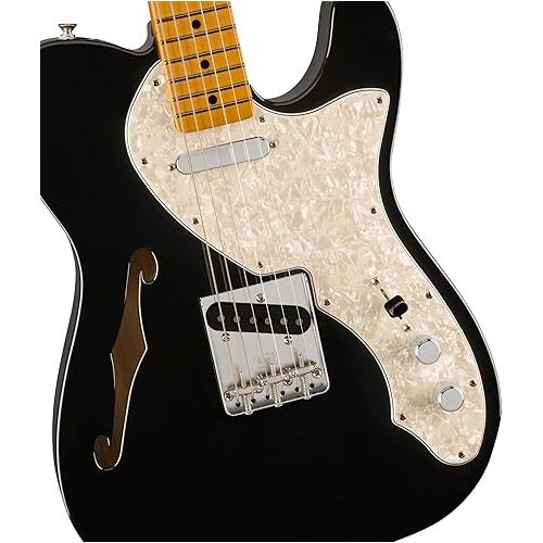  Fender Vintera II '60s Telecaster Thinline Electric Guitar - Black