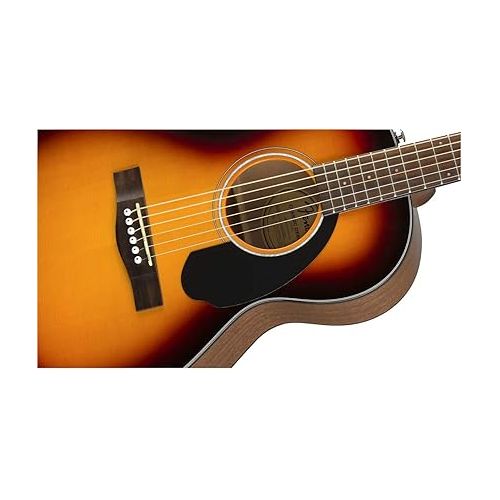  Fender CP-60S Parlor Acoustic Guitar, with 2-Year Warranty, 3-Color Sunburst