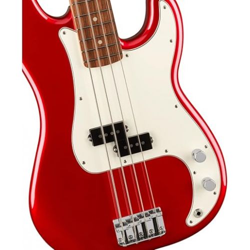  Fender Player Precision Bass, Candy Apple Red, Pau Ferro Fingerboard