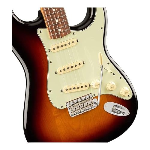  Fender Vintera 60s Stratocaster Electric Guitar, with 2-Year Warranty, 3-Color Sunburst, Pau Ferro Fingerboard