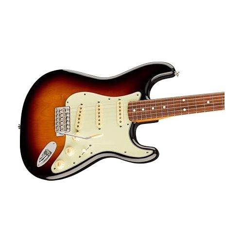  Fender Vintera 60s Stratocaster Electric Guitar, with 2-Year Warranty, 3-Color Sunburst, Pau Ferro Fingerboard