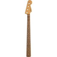 Fender Road Worn 60s Jazz Bass Neck, C Shape, 20 Medium Jumbo Frets, Pau Ferro Fingerboard