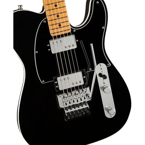  Fender American Ultra Luxe Telecaster Floyd Rose HH - Mystic Black