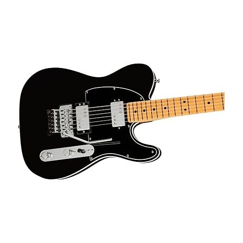  Fender American Ultra Luxe Telecaster Floyd Rose HH - Mystic Black