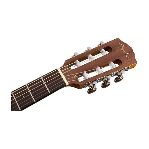  Fender CN-60S Concert Nylon String Acoustic Guitar, with 2-Year Warranty, Natural