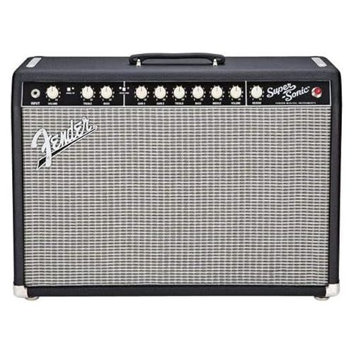  Fender Super-Sonic 22 22-Watt 1X12-Inch Guitar Combo Amp - Black