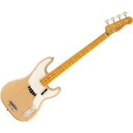 Fender American Vintage II 1954 5-String Precision Bass, Vintage Blonde, Maple Fingerboard