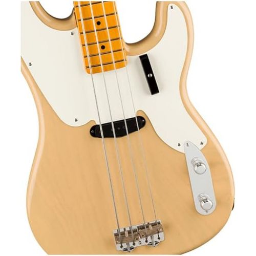  Fender American Vintage II 1954 5-String Precision Bass, Vintage Blonde, Maple Fingerboard