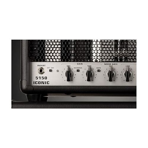  EVH 5150 Iconic Series 80-watt Tube Head - Black