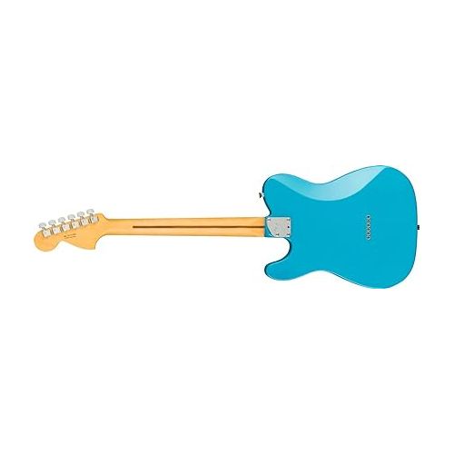  Fender American Professional II Telecaster Deluxe - Miami Blue with Maple Fingerboard