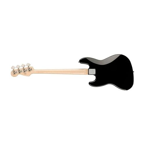  Squier Paranormal 54 Jazz Bass, Black, Maple Fingerboard