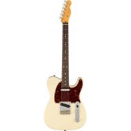 Fender 6 String Solid-Body Electric Guitar, Right, Olympic White (0113940705)