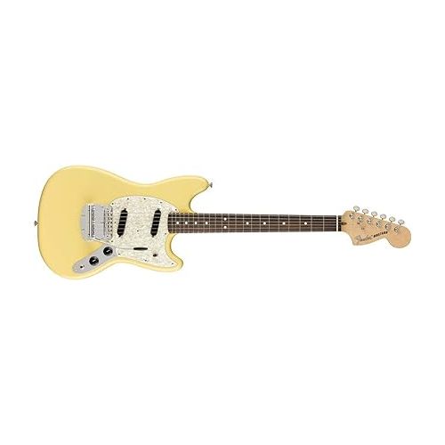  Fender American Performer Mustang - Vintage White with Rosewood Fingerboard