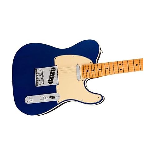  Fender American Ultra Telecaster - Cobra Blue with Maple Fingerboard