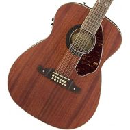 Fender Tim Armstrong Hellcat 12-String Concert Acoustic Guitar, with 2-Year Warranty, Natural, Walnut Fingerboard
