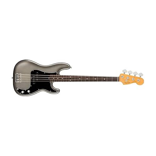  Fender American Professional II Precision Bass, Mercury, Rosewood Fingerboard