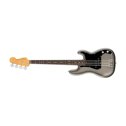  Fender American Professional II Precision Bass, Mercury, Rosewood Fingerboard