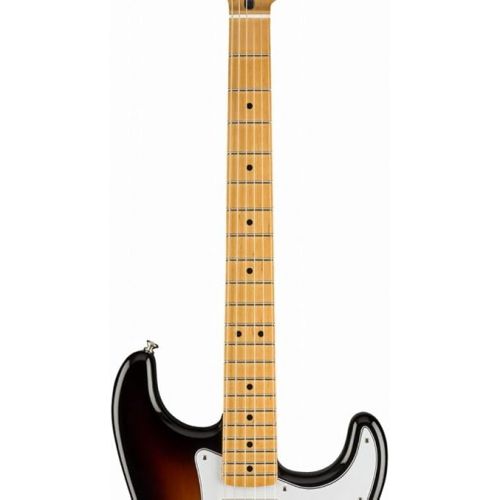  Fender Jimi Hendrix Stratocaster Electric Guitar, 3-Color Sunburst, Maple Fingerboard