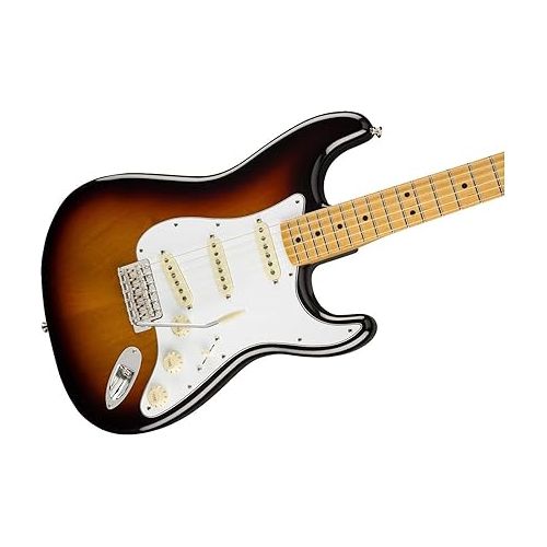  Fender Jimi Hendrix Stratocaster Electric Guitar, 3-Color Sunburst, Maple Fingerboard