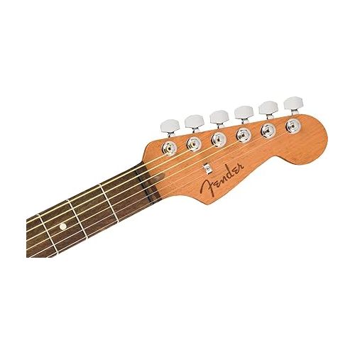  Fender American Acoustasonic Stratocaster Acoustic Electric Guitar, 3-Color Sunburst, Ebony Fingerboard, with Gig Bag