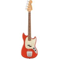 Fender Vintera 60s Mustang Bass, Fiesta Red, Pau Ferro Fingerboard