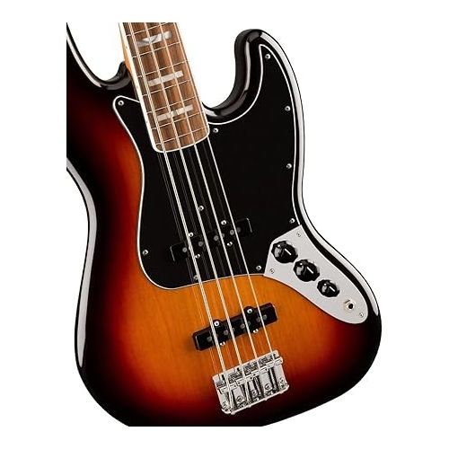  Fender Vintera 70s Jazz Bass, 3-Color Sunburst, Pau Ferro Fingerboard